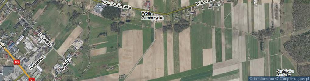 Zdjęcie satelitarne Wola Zambrzycka ul.